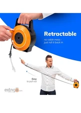 ExtngO Cat6 Retractable Ethernet Cable 15m (50ft) – Used, Good 