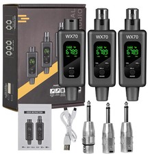 Wireless Microphone Converter Wireless System XLR Transmitter and Receiver