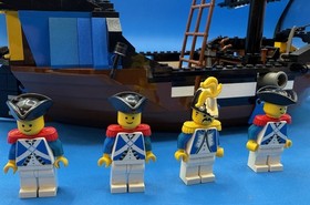VINTAGE LEGO PIRATE SET 6274 - CARIBBEAN CLIPPER WITH MANUAL