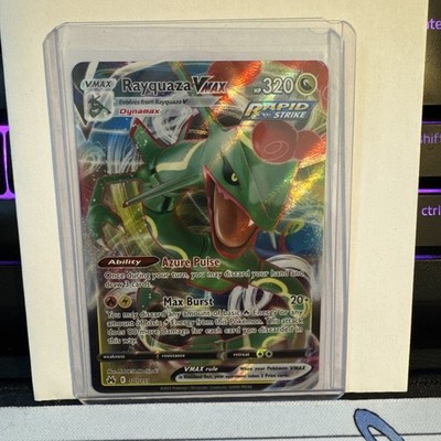 Rayquaza VMAX 101/159 Holo VMAX Rare Crown Zenith Pokemon NM