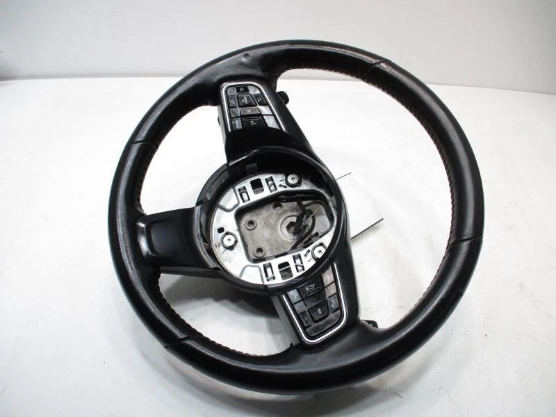 2018 JAGUAR F-PACE STEERING WHEEL W/CONTROLS BLACK PADDLE SHIFTERS 23289 Foto 3 de 4