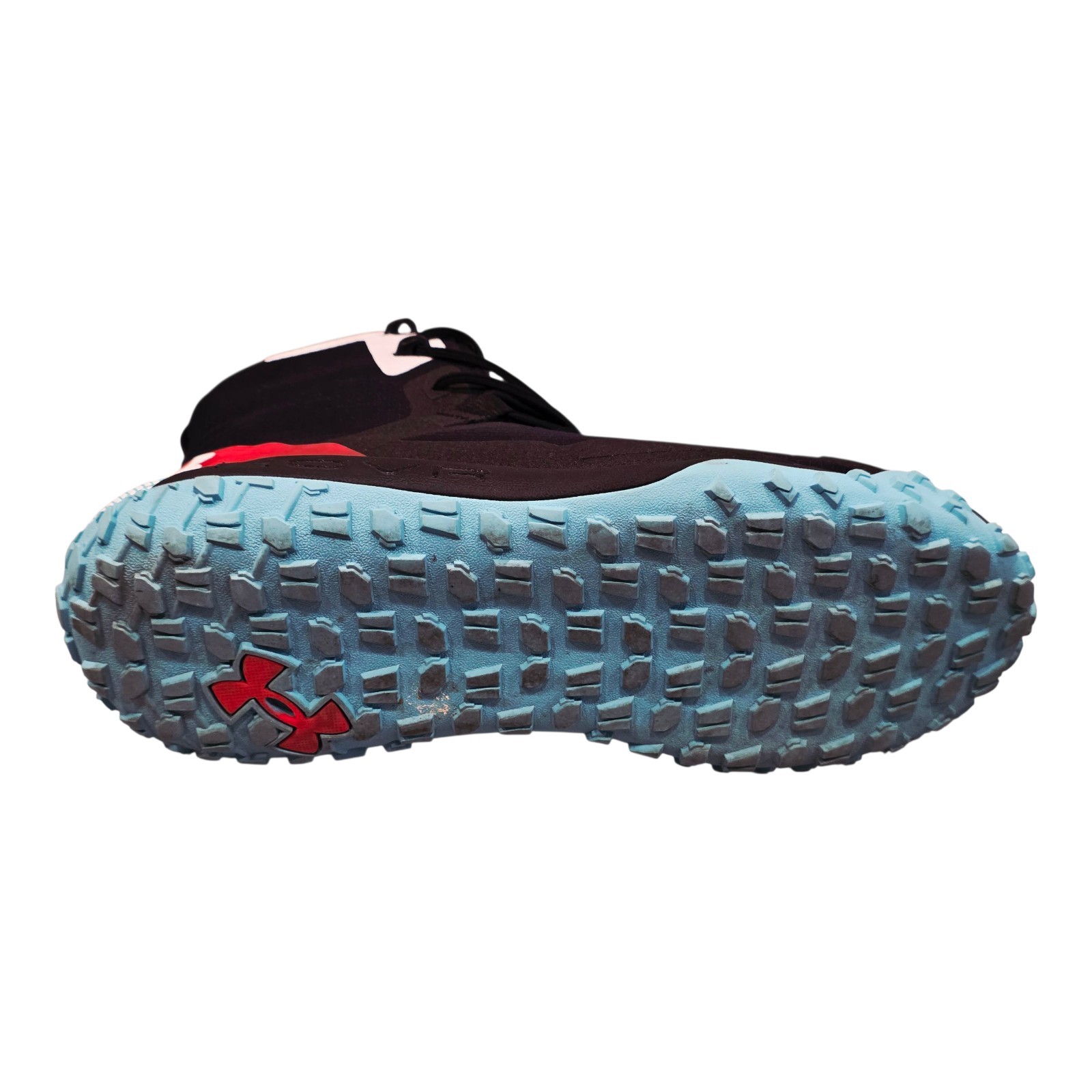 Men's Under Armour UA HOVR 400G GEO USA Boots Black Sz 9 3025704-002 SAMPLE EUC thumbnail 4