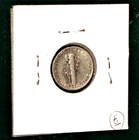 1939-D  SILVER MERCURY DIME - GRADES "EXTREMELY FINE"
