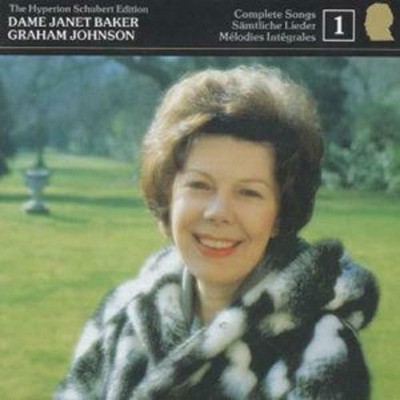 Schubert The Hyperion Schubert Edition Vol. 1  Janet Baker  Goethe  Schiller  CD