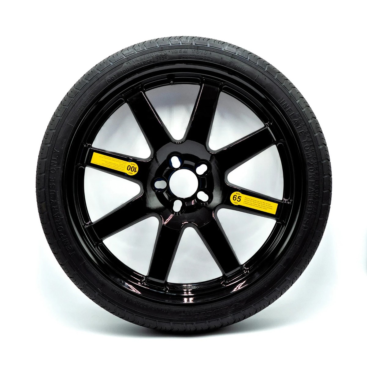 WSP Italy COMPATIBLE SPARE WHEEL MR676 AL60 19インチ 4本 8J5HPCD110+34 アルファロメオ/ステルヴィオ等　(VHC277) クレジットカード QRコード決済可能 EZ Spare for 2016-2026 Audi Q7 | 20-Inch Wheel with Carrying Bag