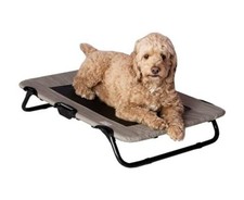 Pet Gear Lifestyle Pet Cot Elevated Bed, No 30.0"L x 20.0"W x 5.6"Th Cloud