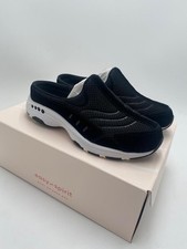 Easy Spirit Wom Travel Time Slip-on Walking Mules Choose Size Black White