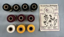 Pretty Punch Premium Acrylic Yarn For Punch Embroidery-10 Rolls (200 Yds. Each)