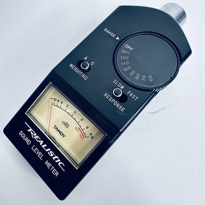 Radio Shack Realistic Sound Level Meter getestet & funktionsfähig Vintage Retro