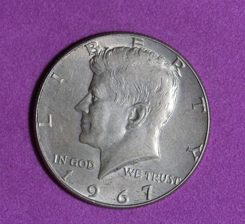 1967- Kennedy Half Dollar 40% #P34598