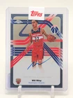 WILL RILEY 2025-26 TOPPS CHROME NEXT STOP SIGNATURES ROOKIE RC AUTO Q6821