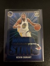 2024-25 Panini Donruss Optic - Winner Stays Kevin Durant #5 Purple Prizm