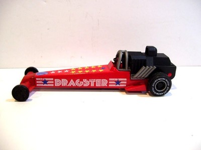 Darda Motor Car Dragster Vintage 1980s Drag Funny Car West Germany Pullback Work