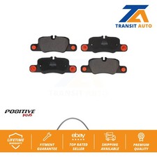Rear Semi-Metallic Brake Pad & Wear Sensor Ki...