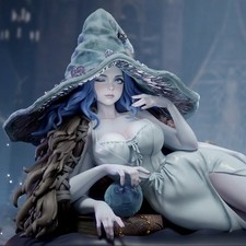 Ranni The Witch Elden Ring | Garage Kit DIY Figur Statue BEMALT 3D Modell
