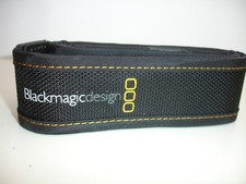 NEW Blackmagic Design Black / Yellow / White Camera Neck Strap For SLR / DSLR