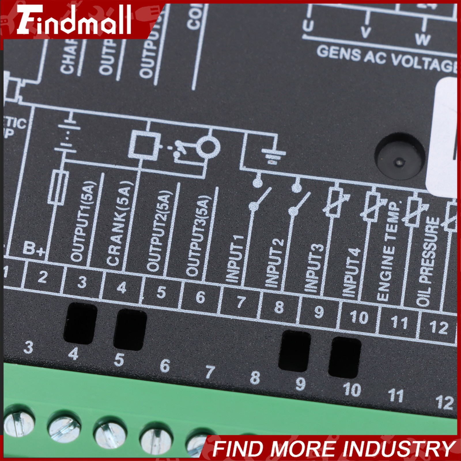 Findmall Auto Control Module Generator Controller Voltage Controller HGM420N