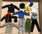 Vintage GI Joe Figure Clothes And Accessories Lot