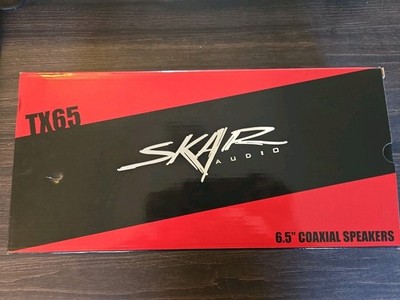 Skar Audio TX65 6.5'' 200W 2-Way Elite Coaxial Car Speakers -Pair / New 