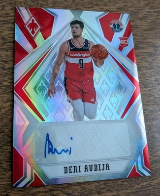 2020-21 Chronicles Phoenix Red Deni Avdija #PH-DAV Rookie RC Auto Wizards
