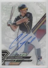 2017 Topps High Tek Auto Chad Pinder #HT-CP Auto 4l8