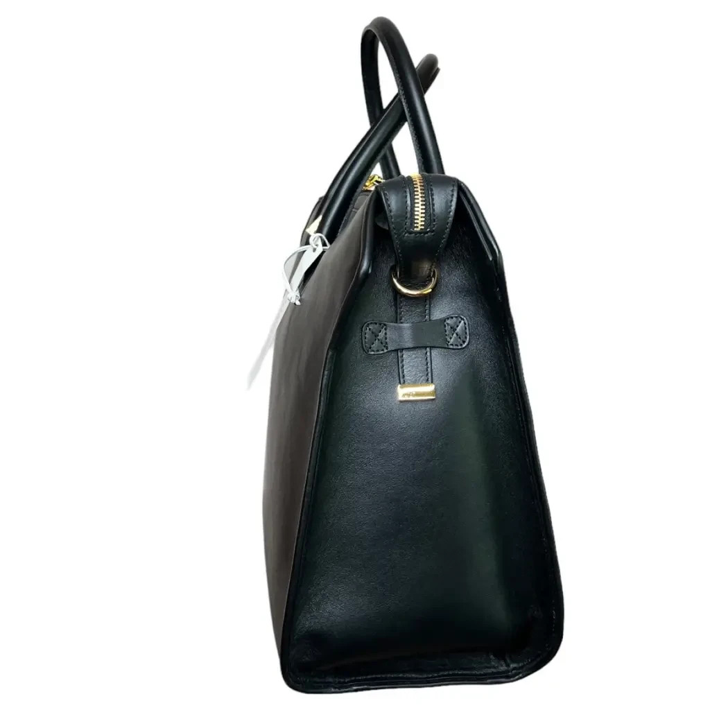 Brand new super rare Buscemi black leather weekend travel bag image 7
