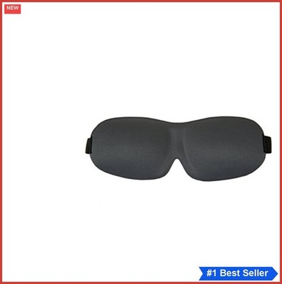 Eye Mask Charcoal Lightweight Blocking Light Domed Cup Adjustable Strap REM