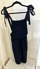 Nini Share Women s Blue Sleeveless Square Nec...