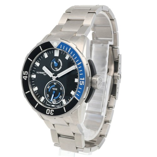 Ulysse Nardin Diver 8163-182B1-3A/3A 39 mm Blue Dial