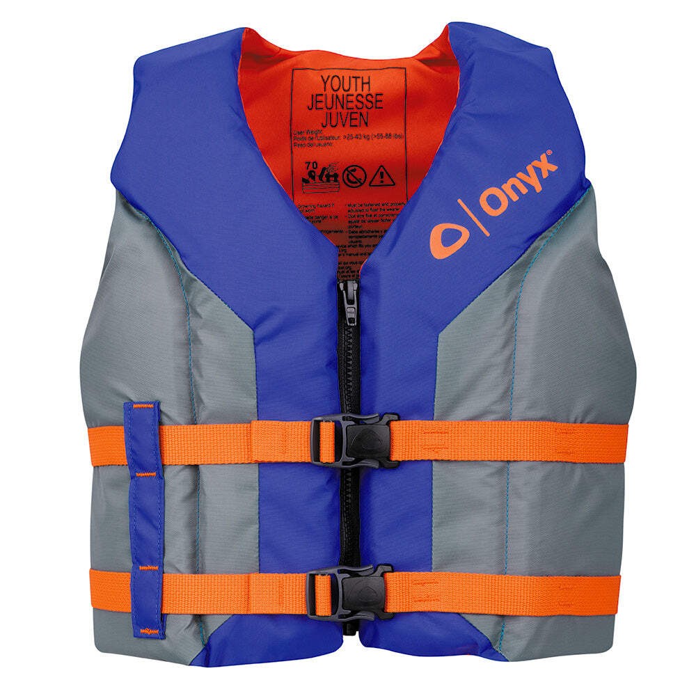 Onyx Shoal All Adventure Youth Life Jacket - Blue [121000-50