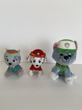 Nickelodeon Paw Patrol Rocky, Marshall  Everest Plushies Stuffed Animal