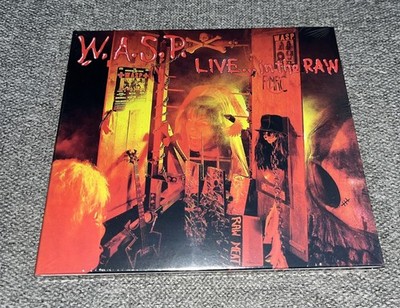 Live in the Raw by W.A.S.P. (Wasp) (New CD) Buy Any 3 Get 1 Free 