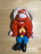 Warner Bros. Looney Tunes Yosemite Sam Plush Toy Small 6-14" Red Hat