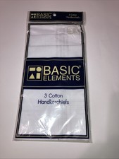 MENS    COTTON HAnDKERCHIEFS BASiC ELEMENTS