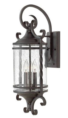 Hinkley Casa 26" High Traditional Olde Black Outdoor Wall Light - Picture 3 of 10