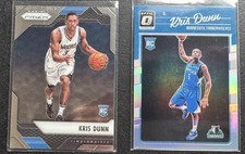 Kris Dunn 2016-17 Panini Optic Holo Silver Prizm RC #155, Prizm Base #266