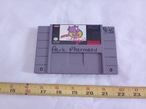BOITE VIDE DU jeu SUPER ADVENTURE ISLAND pour SUPER NINTENDO 1992 EUR