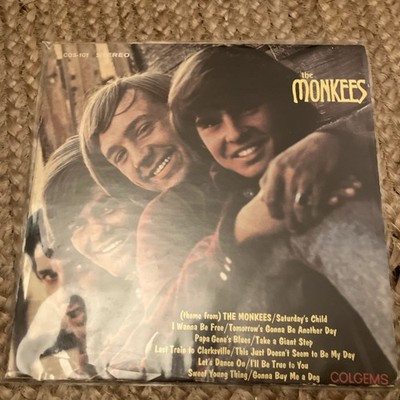 The Monkees Self Titled Vinyl LP 33 Album 1966 Colgems Records COM-101