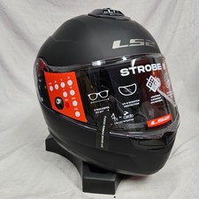 LS2 Strobe II Modular Motorcycle Helmet Solid...