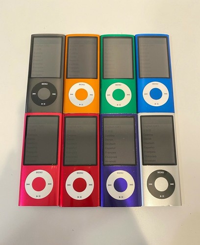 Apple iPod Nano 5th Generation 8GB 16GB All Colors TESTED Work Great New Battery