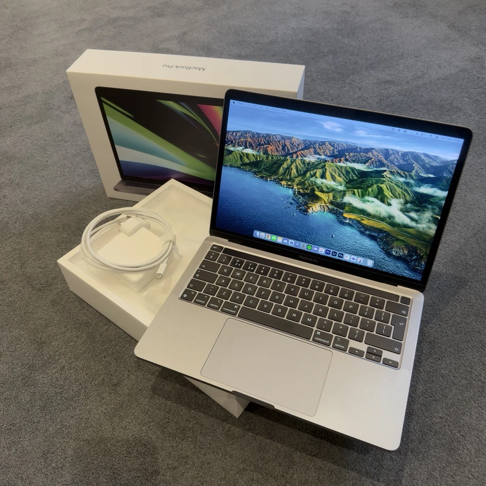 Apple MacBook Pro M1 2020 13 Zoll, 8GB RAM, 256GB SSD, Space Grau mit Touchbar