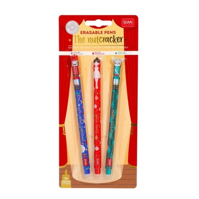 Händler  - LEGAMI The Nutcracker löschbare Gelstifte 3er Set NEU OVP