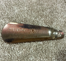 Paramount Shoes Metal Shoe Horn Advertising Richmond Hill NY