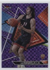 2023 Topps Finest Uncommon Purple Checkerboard Refractor /99 Jaime Jaquez Jr 4f5