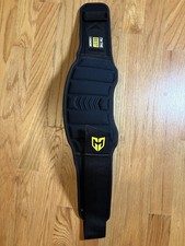 Schiek Nylon Weightlifting Belt Size L Black New