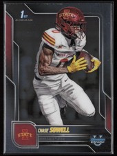 2025 Bowman University Chrome #123 Chase Sowell Iowa State Cyclones NM