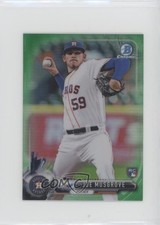 2017 Bowman Chrome Minis Base Rookies Green Refractor 42/99 Joe Musgrove 03j5