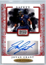 Jovan Grant 2021 Sage RC Autograph Rookie Auto