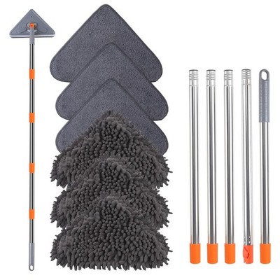 ZYHZYHA Wall Mop with 80 Inches Long Handle Wall Cleaner Mop Tool for