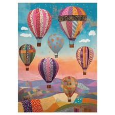 1000 Pieces Jigsaw Puzzles for Adults, Hot Air Balloon Puzzles, Unique Shape ...